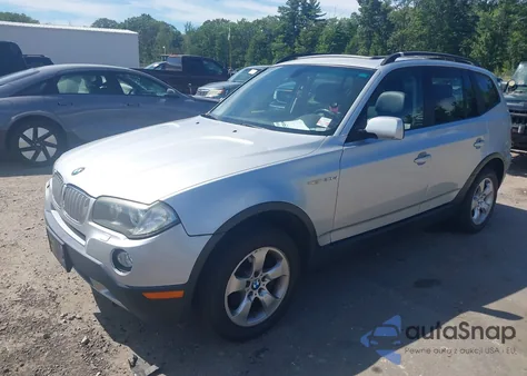 2008 BMW X3 3.0Si из США, поврежденный, VIN WBXPC93468WJ21734